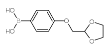 [4-(1,3-dioxolan-2-ylmethoxy)phenyl]boronic acid Structure