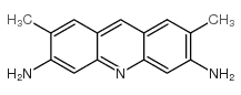 2,7-dimethylacridine-3,6-diamine structure