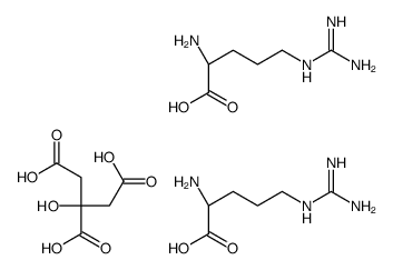 di-L-arginine citrate Structure