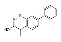 3-fluoro-alpha-methyl[1,1'-biphenyl]-4-acetamide structure