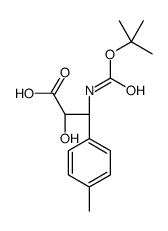 (2S,3S)-3-((TERT-BUTOXYCARBONYL)AMINO)-2-HYDROXY-3-(P-TOLYL)PROPANOIC ACID structure