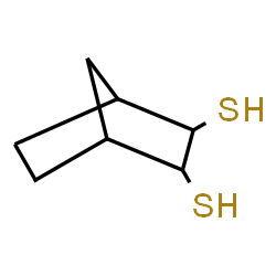 Bicyclo[2.2.1]heptane-2,3-dithiol, (endo,endo)- (9CI) structure