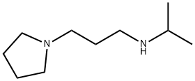 Isopropyl-(3-pyrrolidin-1-yl-propyl)-amine结构式