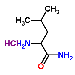 H-DL-Leu-NH2.HCl structure