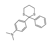 N,N-dimethyl-4-(2-phenyl-1,3-dithian-2-yl)aniline Structure