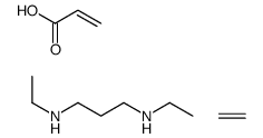 N,N'-diethylpropane-1,3-diamine,ethene,prop-2-enoic acid Structure