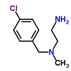 N-(4-Chlorobenzyl)-N-methyl-1,2-ethanediamine structure