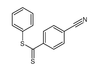 phenyl 4-cyanobenzenecarbodithioate Structure