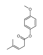 (4-methoxyphenyl) 4-methylpent-3-enoate Structure