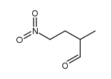 2-methyl-4-nitrobutanal Structure