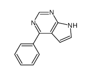 6-phenyl-7-deazapurine Structure