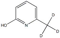 2-Hydroxy-6-(methyl-d3)-pyridine structure