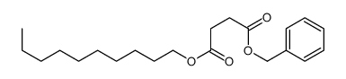 4-O-benzyl 1-O-decyl butanedioate Structure