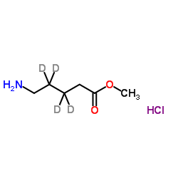 5-Aminopentanoic Acid Methyl Ester Hydrochloride-d4 structure