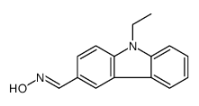 N-[(9-ethylcarbazol-3-yl)methylidene]hydroxylamine结构式