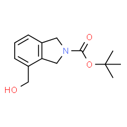 N-BOC-4-(HYDROXYMETHYL)ISOINDOLINE structure