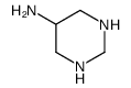 5-Pyrimidinamine,hexahydro-(9CI) Structure