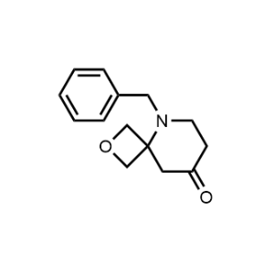 5-Benzyl-2-oxa-5-azaspiro[3.5]Nonan-8-one Structure