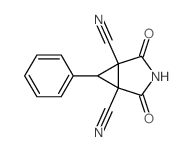 2,4-dioxo-6-phenyl-3-azabicyclo[3.1.0]hexane-1,5-dicarbonitrile picture