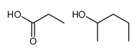 pentan-2-ol,propanoic acid Structure