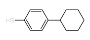 4-cyclohexylthiophenol Structure