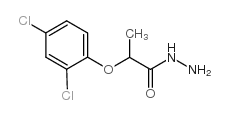 2-(2,4-dichlorophenoxy)propionic acid hydrazide Structure