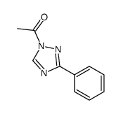 1-(3-phenyl-1,2,4-triazol-1-yl)ethanone结构式