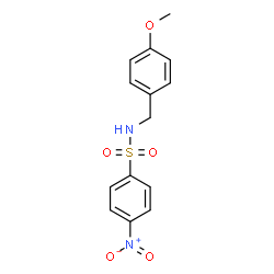 N-(4-Methoxybenzyl)-4-nitrobenzenesulfonamide图片