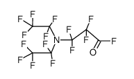 Perfluoro[3-(N,N-diethylamino)propionyl fluoride] Structure