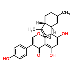 补骨脂香豆素A结构式