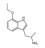 1H-Indole-3-ethanamine,7-ethoxy-alpha-methyl-(9CI)结构式