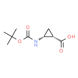 cis-2-Boc胺基环丙基-1-羧酸图片