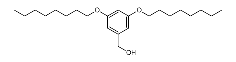 1-(hydroxymethyl)-3,5-bis(octyloxy)benzene结构式