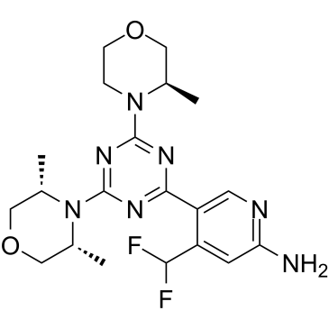 mTOR inhibitor-7结构式