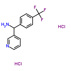 1-(3-Pyridinyl)-1-[4-(trifluoromethyl)phenyl]methanamine dihydrochloride picture