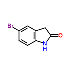 5-Bromo-2-oxindole Structure