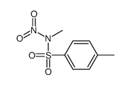 N,4-dimethyl-N-nitrobenzenesulfonamide结构式