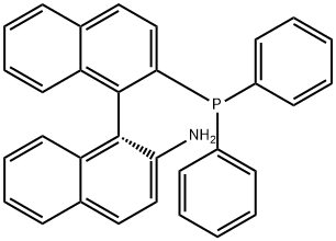 (S)-2'-二苯基膦-[1,1'-联萘]-2-胺结构式