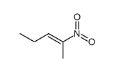 (E)-2-Nitro-2-pentene Structure