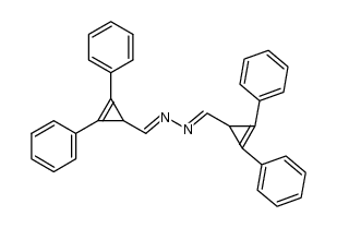 2,3-Diphenyl-2-cyclopropen-1-carbaldehydazin Structure