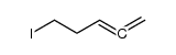 5-iodo-penta-1,2-diene Structure