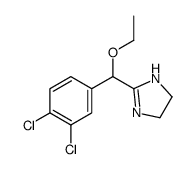 2-(3,4-Dichloro-α-ethoxybenzyl)-2-imidazoline结构式