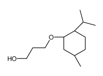 3-[(1R,2S,5R)-5-methyl-2-propan-2-ylcyclohexyl]oxypropan-1-ol Structure