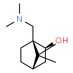 Bicyclo[2.2.1]heptan-2-ol, 1-[(dimethylamino)methyl]-7,7-dimethyl-, (1S,2S,4S)- (9CI) Structure