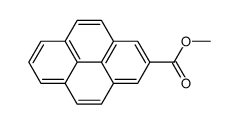 pyrene-2-carboxylic acid methyl ester Structure