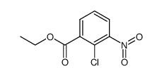 ethyl 2-chloro-3-nitrobenzoate结构式