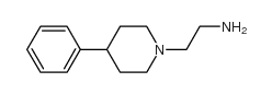 2-(4-phenylpiperidin-1-yl)ethanamine structure