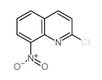 2-氯-8-硝基喹啉结构式