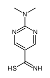 2-(dimethylamino)pyrimidine-5-carbothioamide结构式