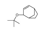 4-[(2-methylpropan-2-yl)oxy]bicyclo[3.2.1]oct-2-ene结构式